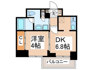 リンクハウスなんば大国の物件間取画像